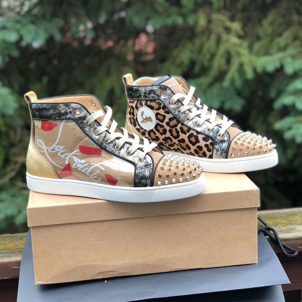 Christian Louboutin Lou Spikes Loubi Kraft 43.5